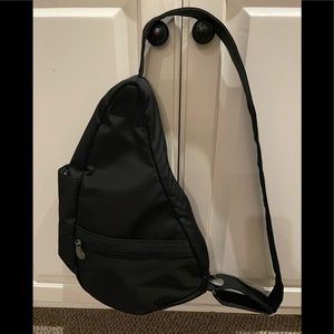 AmeriBag Healthy Back Bag Adjustable Sling Crossbody Multiple Pockets